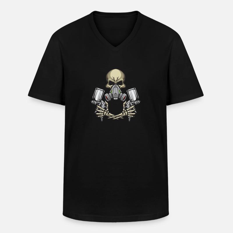 Body Painter Car Painter Painter - Men's V-Neck T-Shirt - black