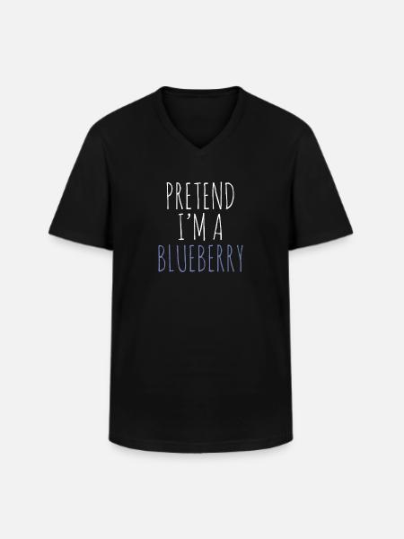 Blauberren Blauberre Geschenk - Männer-T-Shirt mit V-Ausschnitt - Schwarz