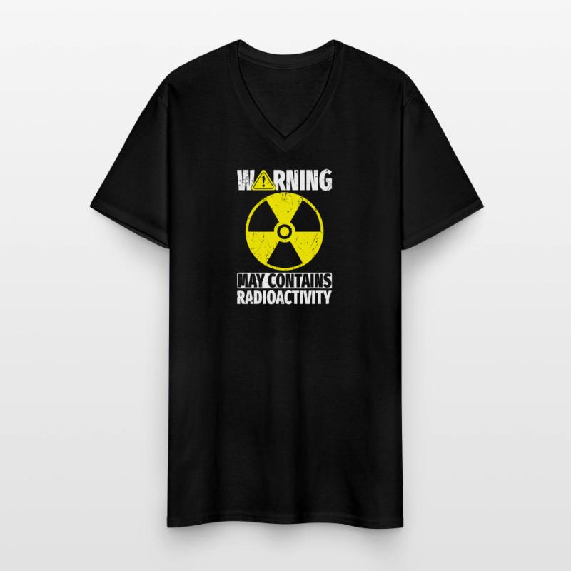 Nuclear Power Plant Nuclear Engineer Men's V-Neck T-Shirt