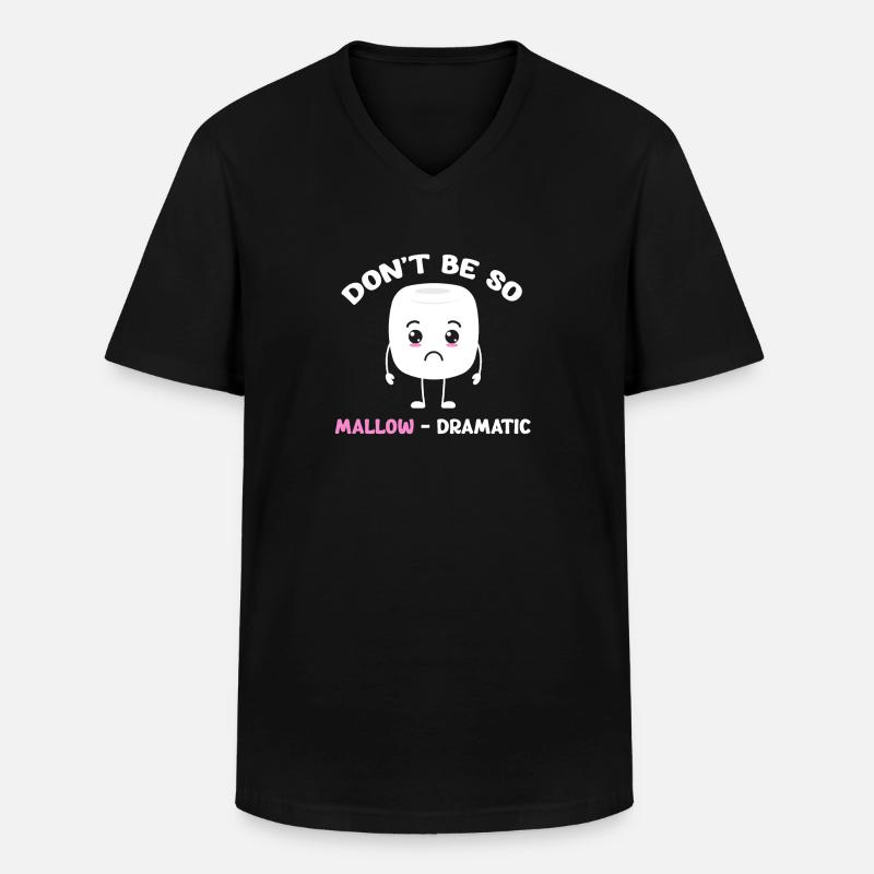 Don't Be So Vicious-Dramatic - Men's V-Neck T-Shirt - black