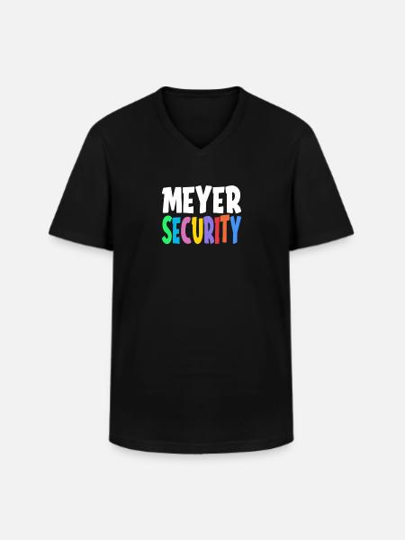 Meyer Safety Family Gift - Men's V-Neck T-Shirt - black