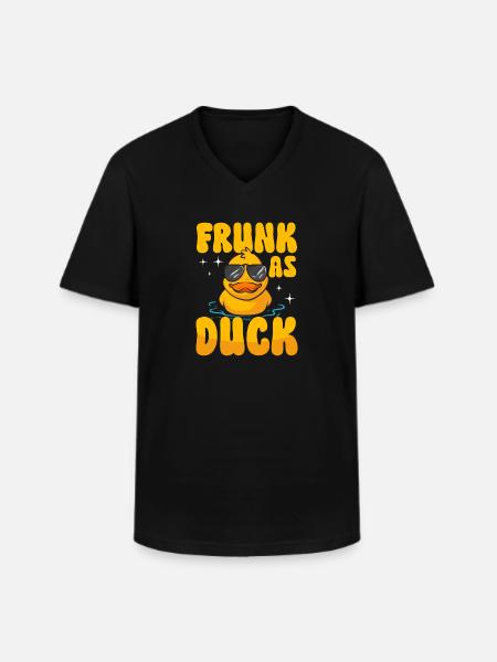 Rubber Duck Rubber Duck - Men's V-Neck T-Shirt - black