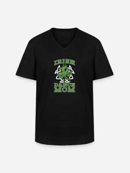 Irish Dance Irischer Tanz - Men's V-Neck T-Shirt - black