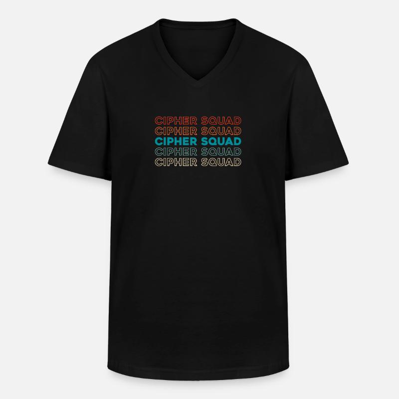 Datenbank Architekt Kader - Männer-T-Shirt mit V-Ausschnitt - Schwarz