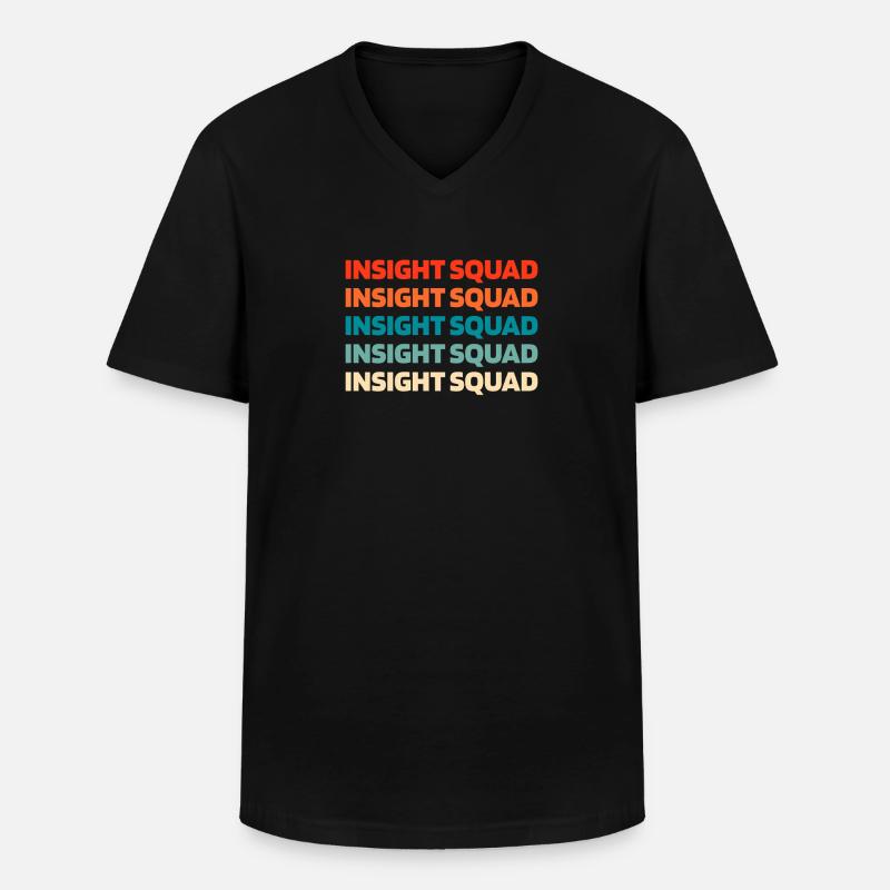 Zahnpfleger Kader - Männer-T-Shirt mit V-Ausschnitt - Schwarz