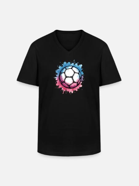 handball geschenkideen - handbälle - Männer-T-Shirt mit V-Ausschnitt - Schwarz
