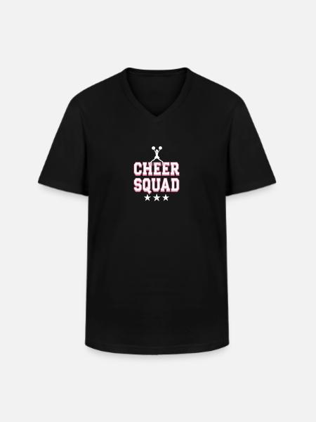 Cheerleading Cheer Squad Cheer Squad - Men's V-Neck T-Shirt - black