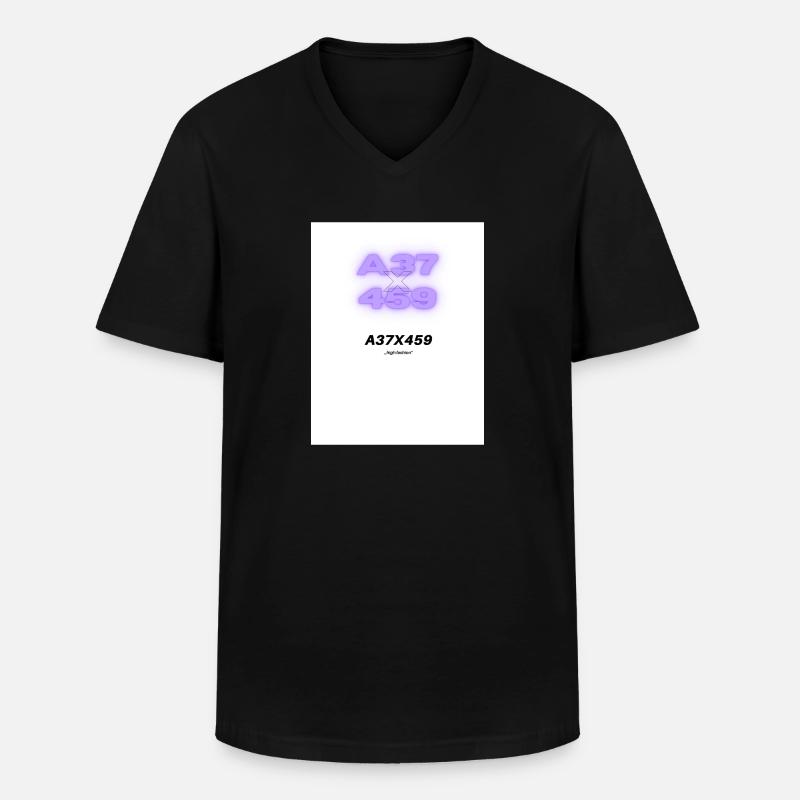 I will 5 - Männer-T-Shirt mit V-Ausschnitt - Schwarz