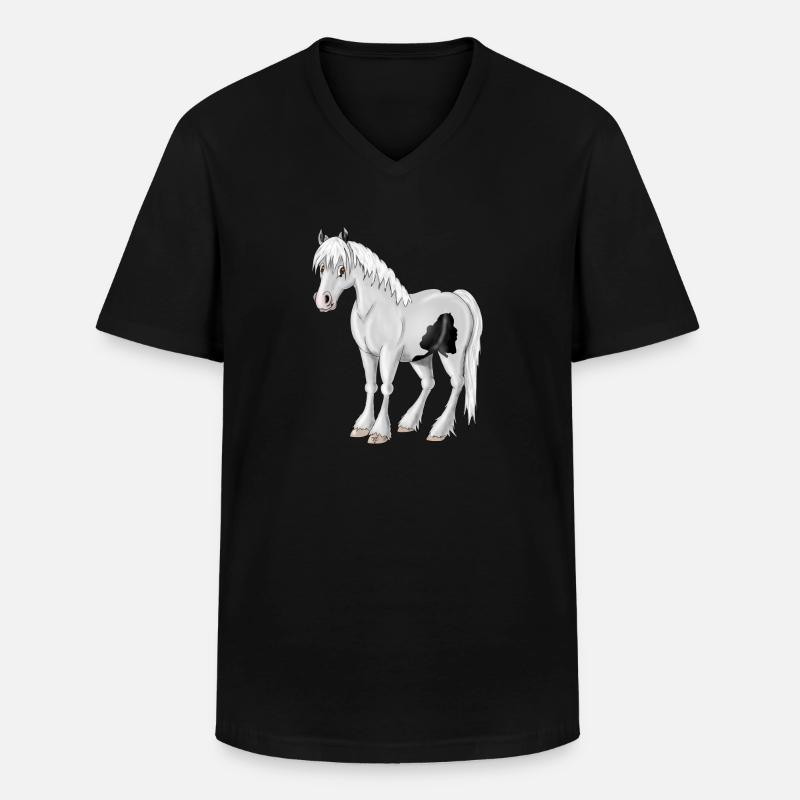 Trinker - Männer-T-Shirt mit V-Ausschnitt - Schwarz