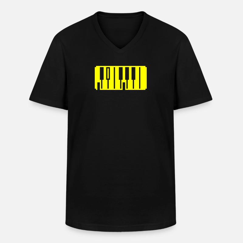 Elektron Digitone Synthesizer - Männer-T-Shirt mit V-Ausschnitt - Schwarz