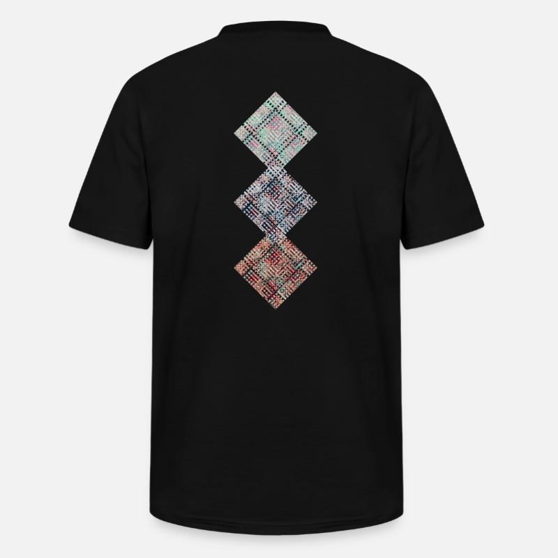 Abstract No. 39 - Männer-T-Shirt mit V-Ausschnitt - Schwarz