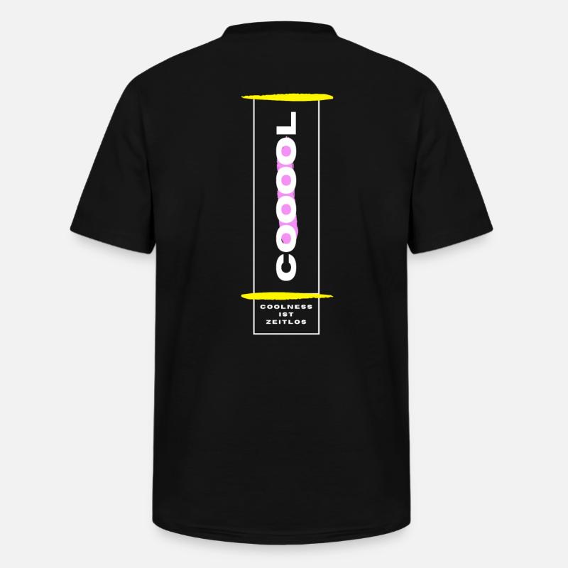Cool ist Zeitlos - Männer-T-Shirt mit V-Ausschnitt - Schwarz