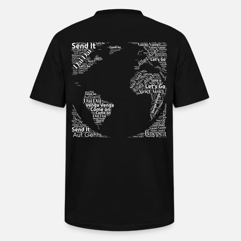 We Cheer For You - White - Männer-T-Shirt mit V-Ausschnitt - Schwarz