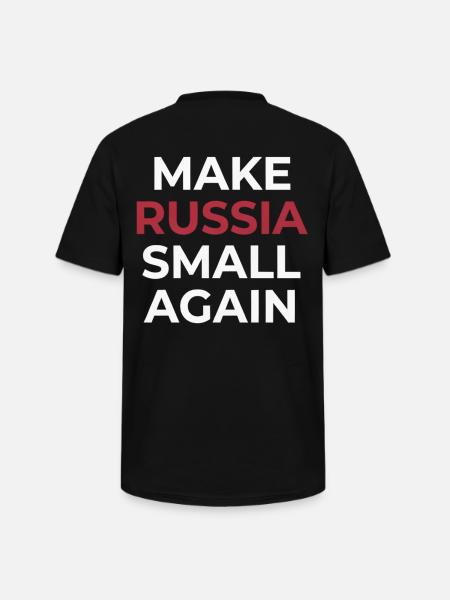 Make russia Small Again - Men's V-Neck T-Shirt - black