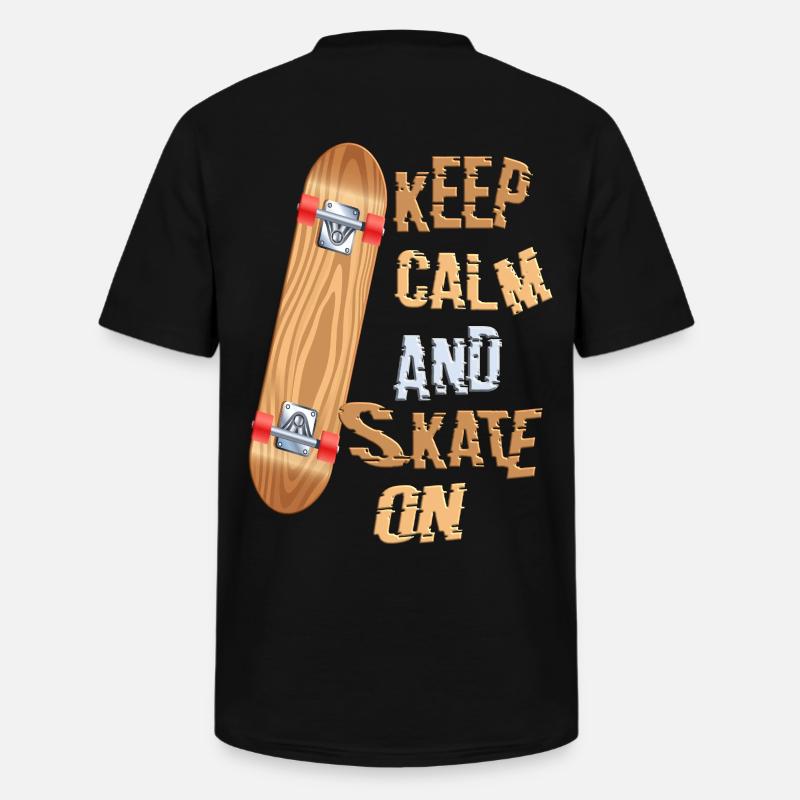 Skater - Männer-T-Shirt mit V-Ausschnitt - Schwarz