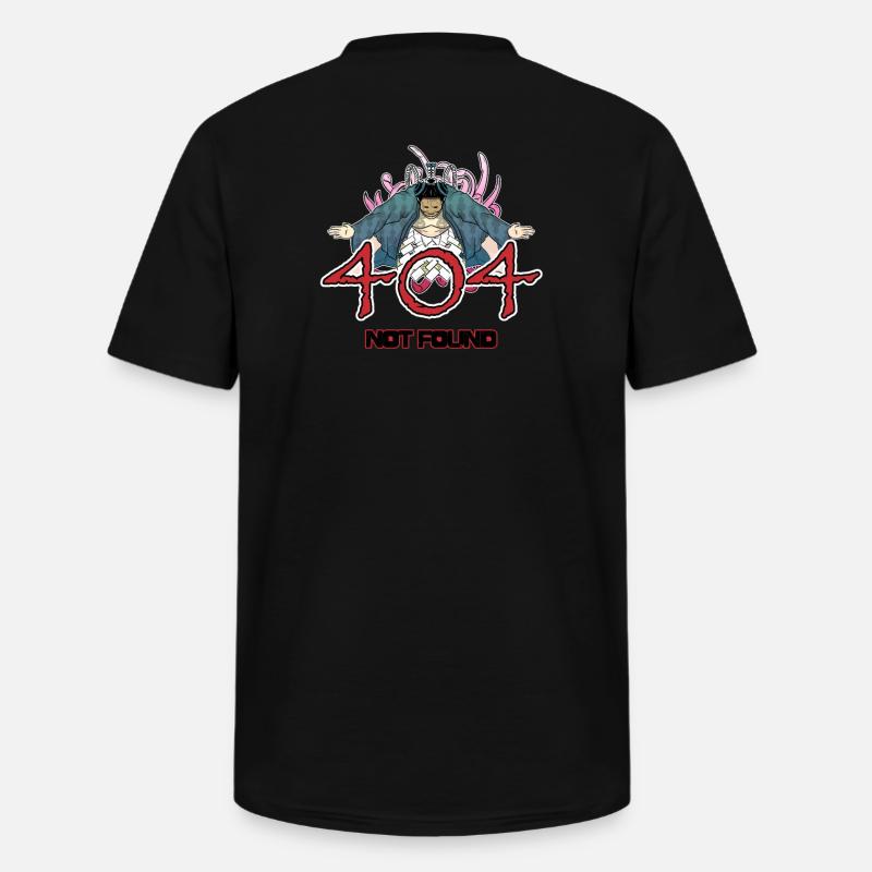 404 - nicht gefunden - Sumo-Version - Männer-T-Shirt mit V-Ausschnitt - Schwarz
