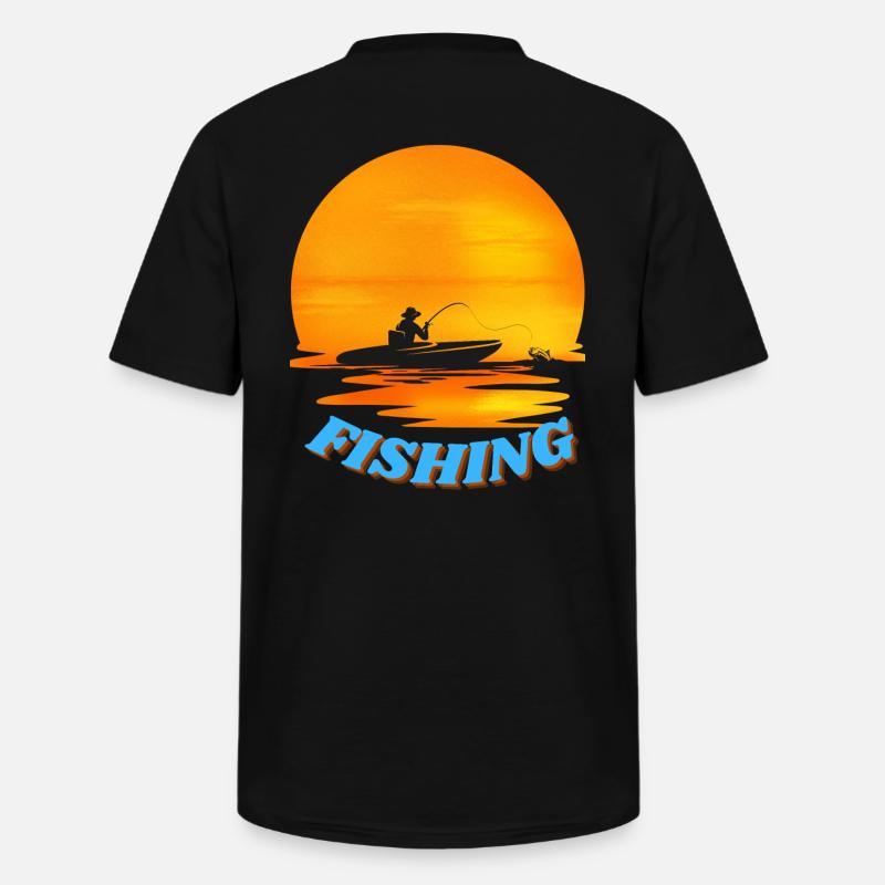 Fisch-Angriff - Männer-T-Shirt mit V-Ausschnitt - Schwarz