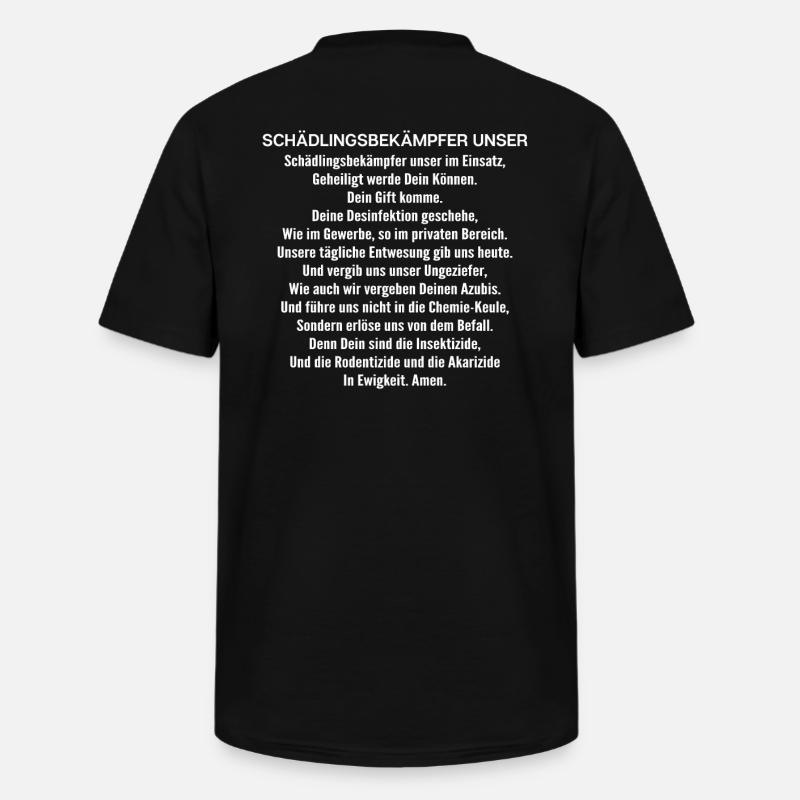 Schädlingsbekämpfer Kammerjäger Exterminator - Männer-T-Shirt mit V-Ausschnitt - Schwarz