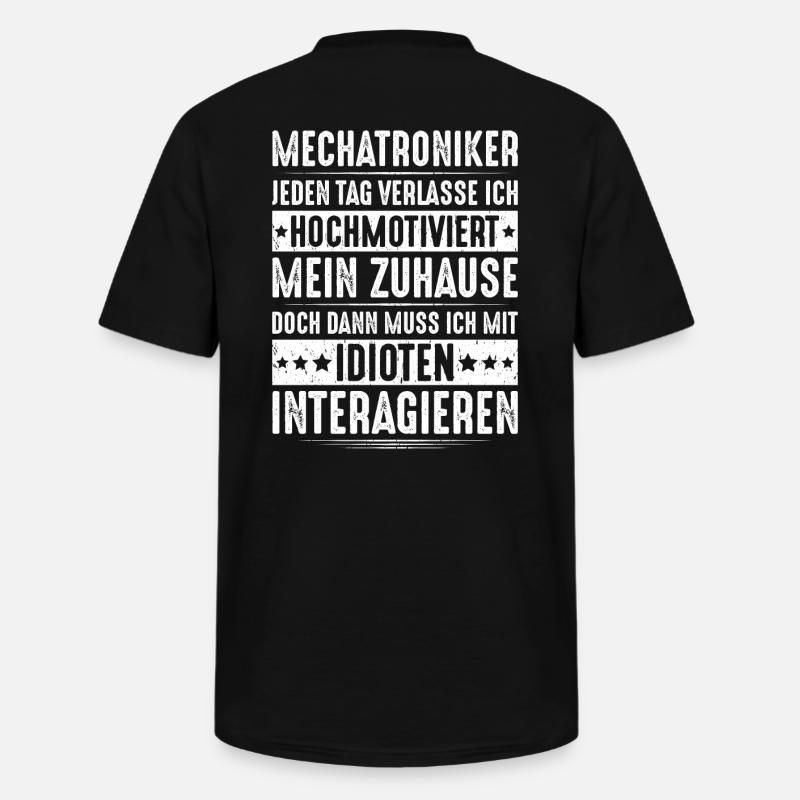 Mechatroniker Mechatronik Mechatronics Engineer - Männer-T-Shirt mit V-Ausschnitt - Schwarz