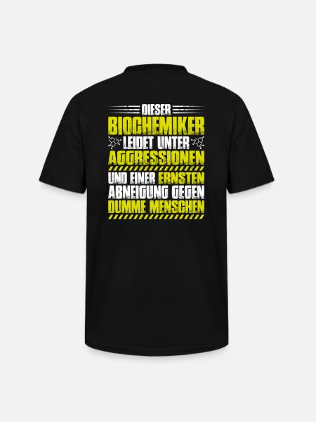 Biochemiker Biochemie Biochemistry Biochemist - Men's V-Neck T-Shirt - black