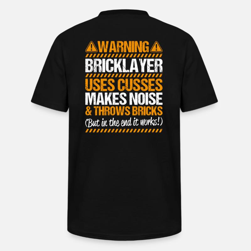 Master Masonry Masonry Bricklayer Mason - Men's V-Neck T-Shirt - black