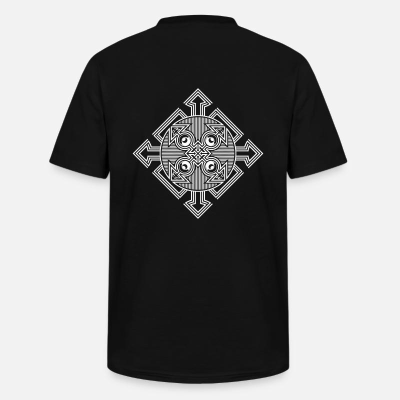 Tekno 23 arrow speaker - Männer-T-Shirt mit V-Ausschnitt - Schwarz