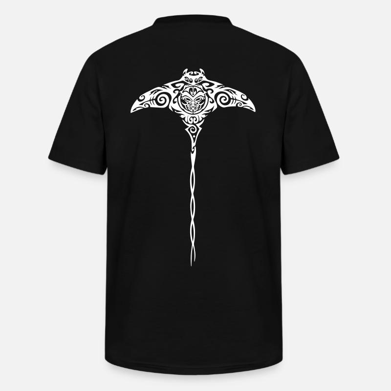 Aloha Ray - Männer-T-Shirt mit V-Ausschnitt - Schwarz