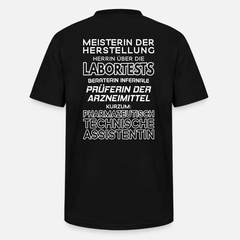Pharmazeutisch-technische Assistentin/PTA - Männer-T-Shirt mit V-Ausschnitt - Schwarz