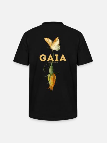 Breathes in Bloom - Men's V-Neck T-Shirt - black