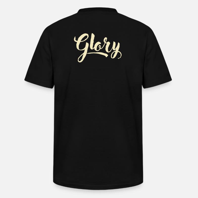 Glory 1 - Männer-T-Shirt mit V-Ausschnitt - Schwarz