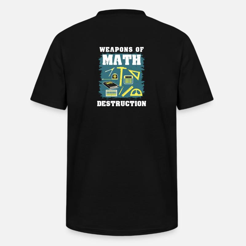 Mathematik Mathe Geschenk - Männer-T-Shirt mit V-Ausschnitt - Schwarz