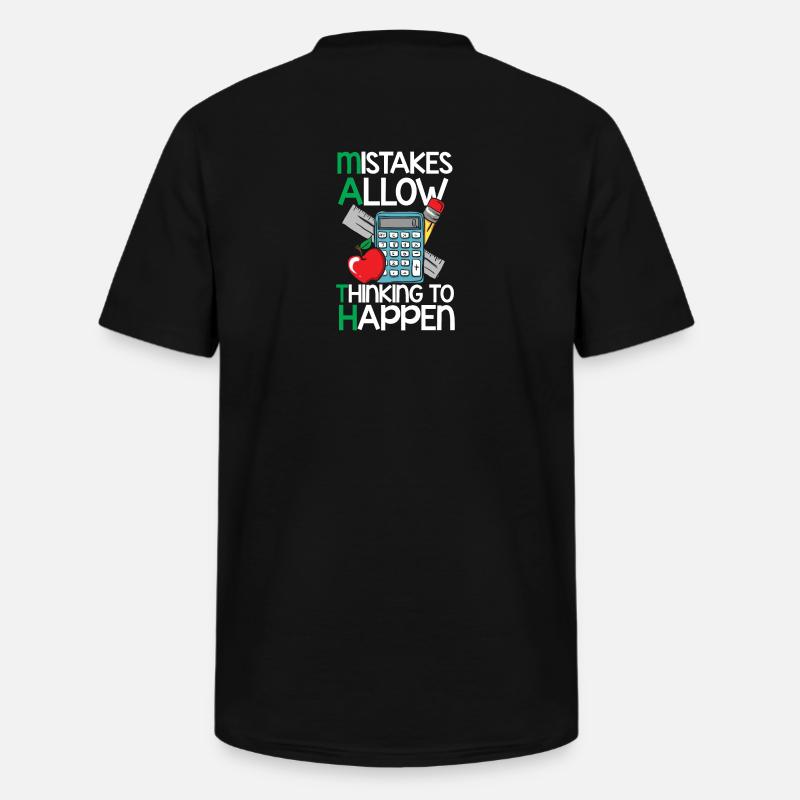 Mathematik - Männer-T-Shirt mit V-Ausschnitt - Schwarz