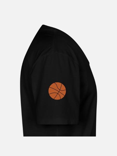 Basketball Design - Männer-T-Shirt mit V-Ausschnitt - Schwarz