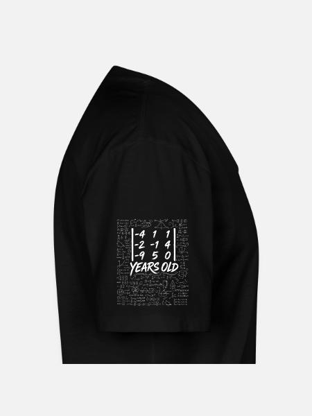 25. Jubiläum. Determinantenmatrix-Mathematik-Nerd lustig - Männer-T-Shirt mit V-Ausschnitt - Schwarz