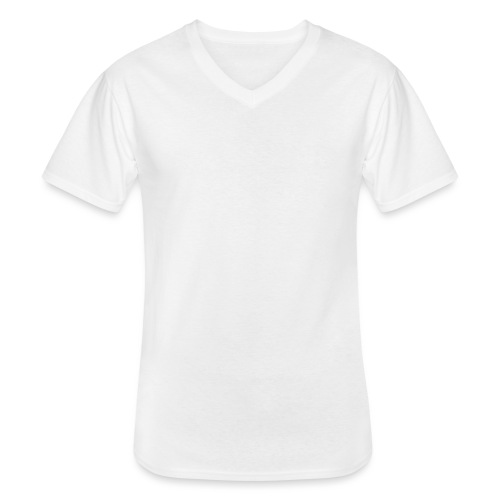 iKINGI - Klassinen miesten t-paita v-pääntiellä