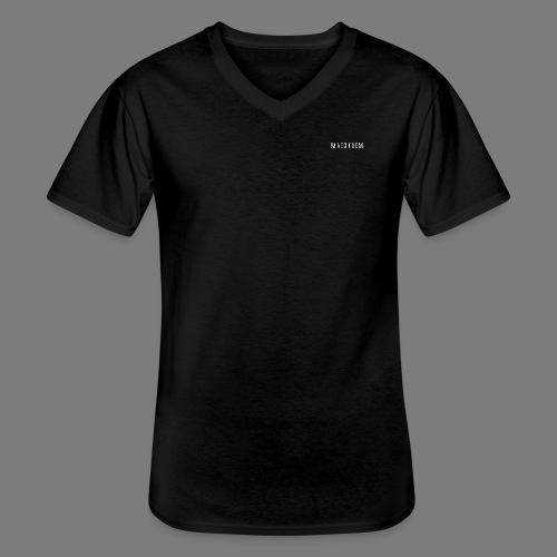 MAEXXAEM - Klassisches Männer-T-Shirt mit V-Ausschnitt