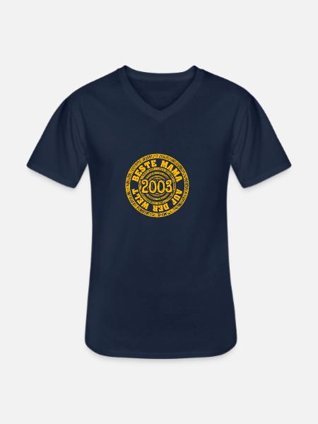 Mum 2003 - Men's V-Neck T-Shirt - navy