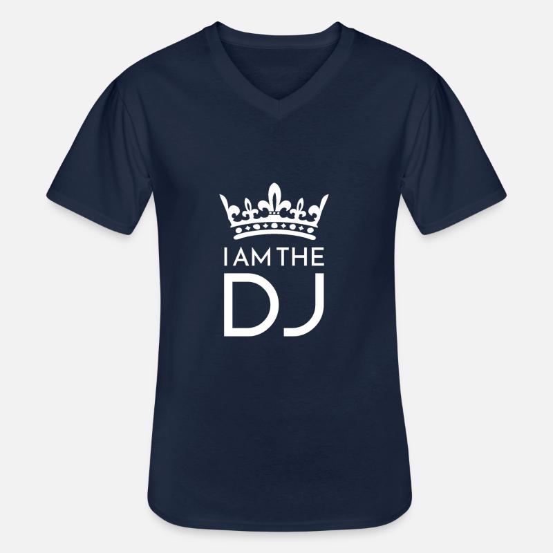 Ich bin das DJ-Geschenk - Männer-T-Shirt mit V-Ausschnitt - Navy