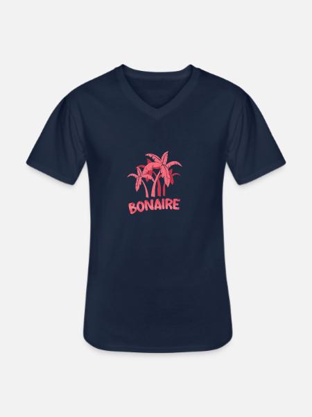 Geschenk für Bonaire - Männer-T-Shirt mit V-Ausschnitt - Navy
