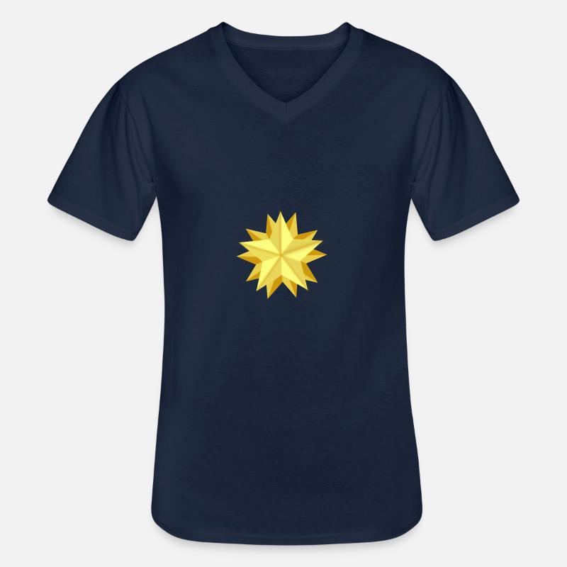 christma s1255 - Männer-T-Shirt mit V-Ausschnitt - Navy