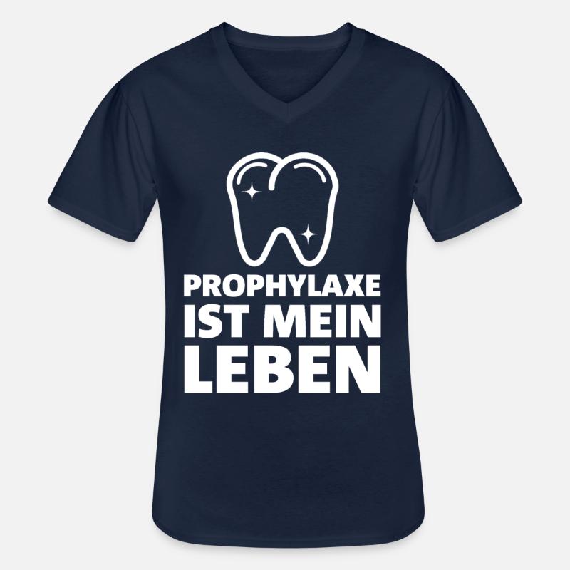 Zahnarzt Spruch - Männer-T-Shirt mit V-Ausschnitt - Navy