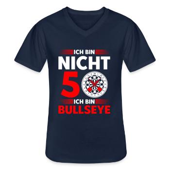 50. Jahre 50. Geburtstag - Männer-T-Shirt mit V-Ausschnitt - Navy - Vorne - AI Model Male 178 dark (178cm)