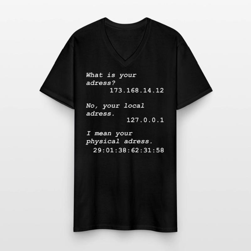 Programming Programmierer Informatiker Informatik Männer-T-Shirt mit V-Ausschnitt