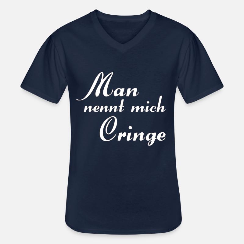 Man nennt mich - Männer-T-Shirt mit V-Ausschnitt - Navy