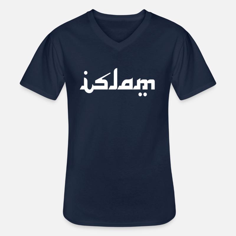 L’islam, c’est la paix - T-shirt col V Homme - marine