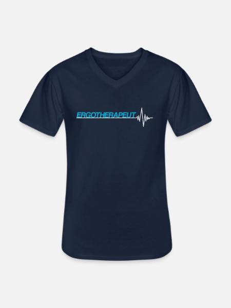 Ergotherapeut - Männer-T-Shirt mit V-Ausschnitt - Navy