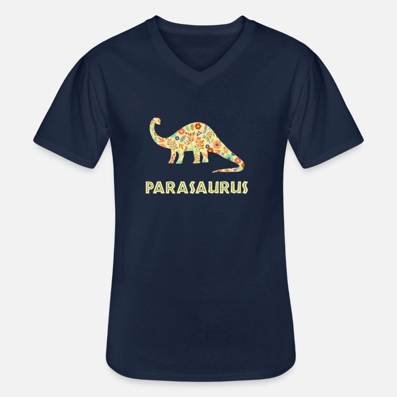 parasaurus, paraprofessional paraeducator - Männer-T-Shirt mit V-Ausschnitt - Navy