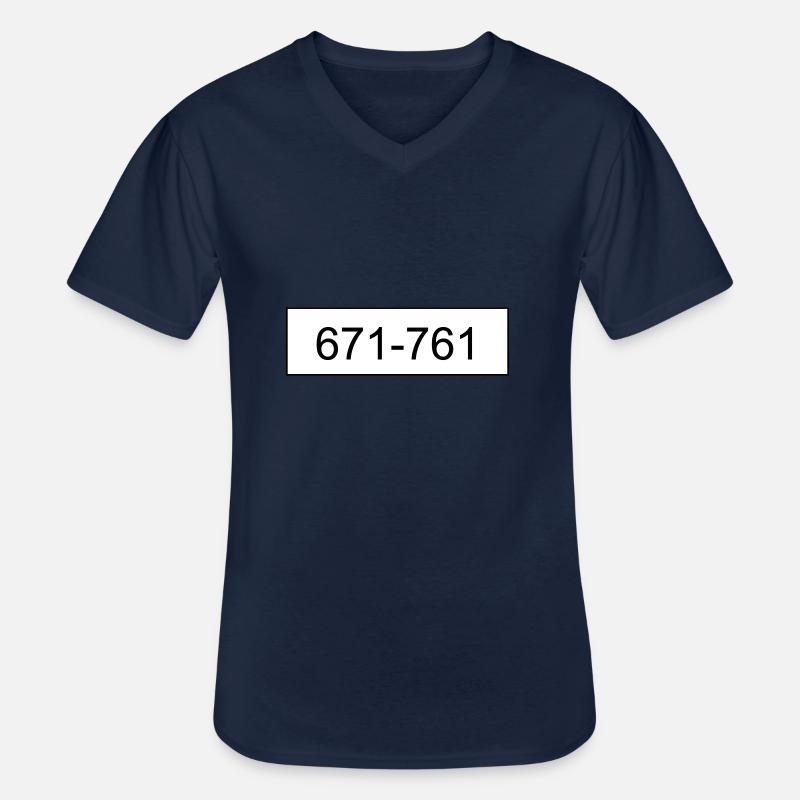 Panzerknacker karneval - Männer-T-Shirt mit V-Ausschnitt - Navy
