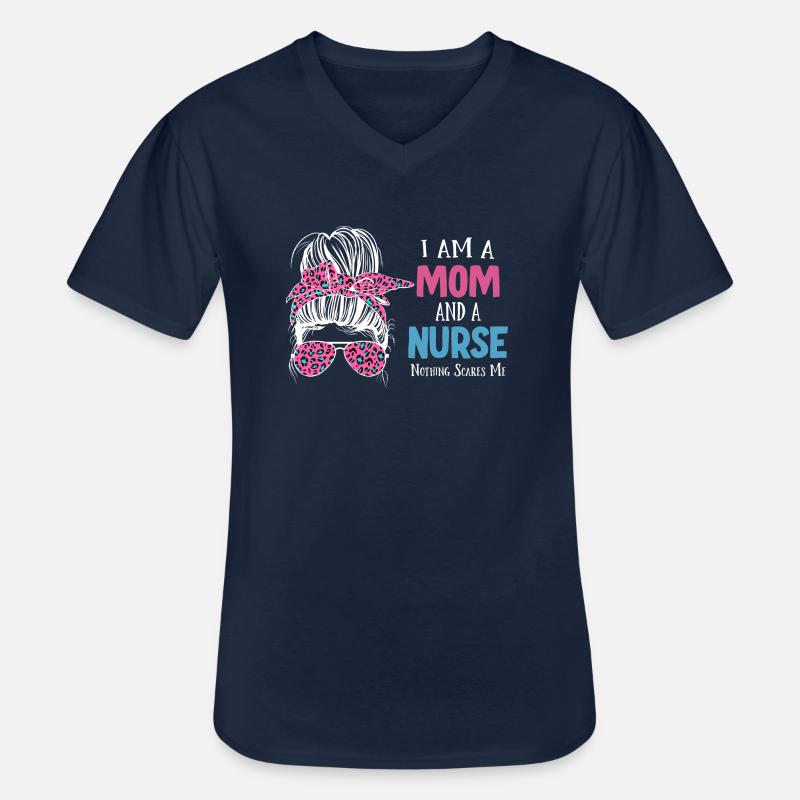 Krankenschwester Nurse Life - Männer-T-Shirt mit V-Ausschnitt - Navy