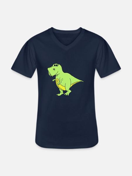 Trex - Men's V-Neck T-Shirt - navy